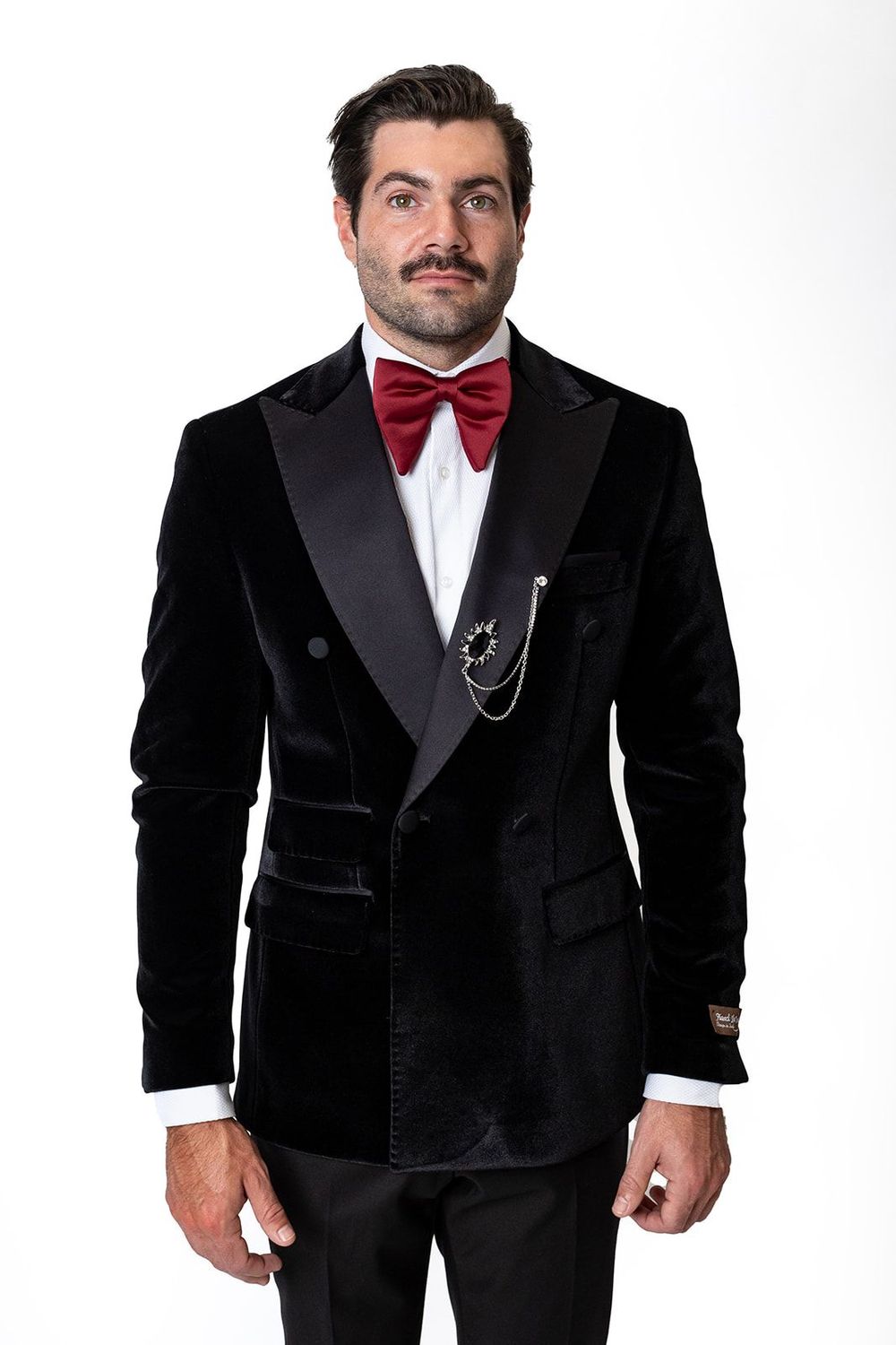 FLS ITALIAN VELOUR TUXEDO Ceremonial suit(Satin lapel)