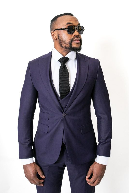FLS Ready To Wear Suit(Purple)
