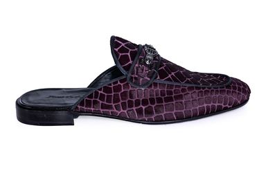FLS Genuine leather Men Half Shoe-Suede
