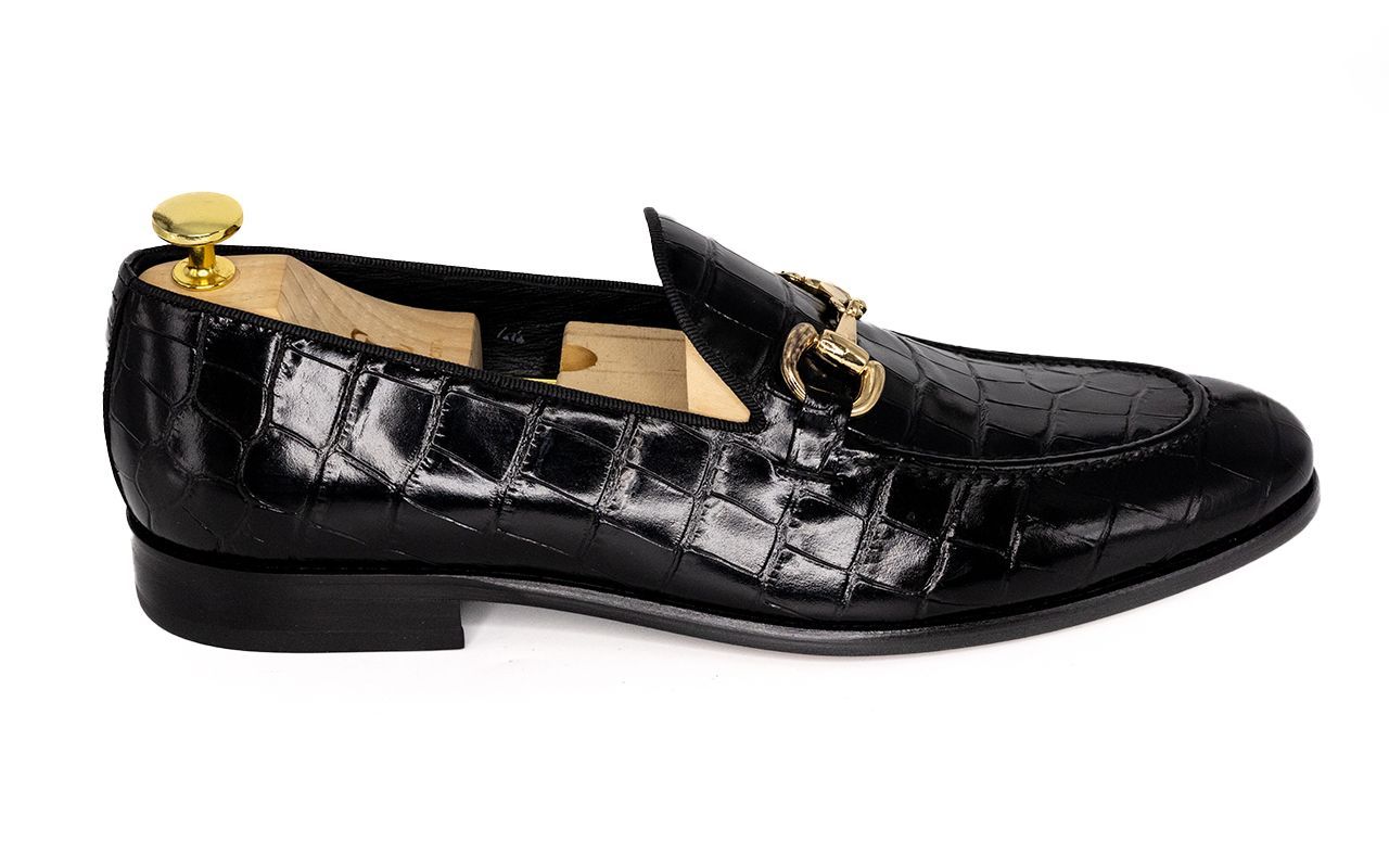 FLS-GN loafer leather meter strip