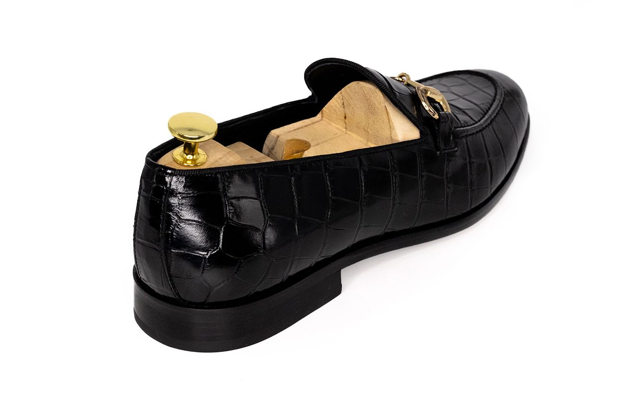 FLS-GN loafer leather meter strip