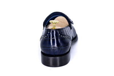 chinese dress ladies Amazon.com | AZAR MAN Men's Dress Shoes Loafer with Gold Buckle Slip On  (Navy Blue, us_Footwear_Size_System, Adult, Men, Numeric, Medium,  Numeric_7)