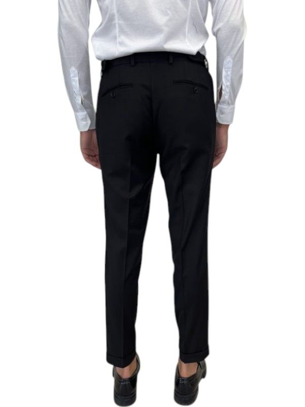 FRANCK LA SCELTA PANT WITH ADJUSTABLE BUCKLES & DROP