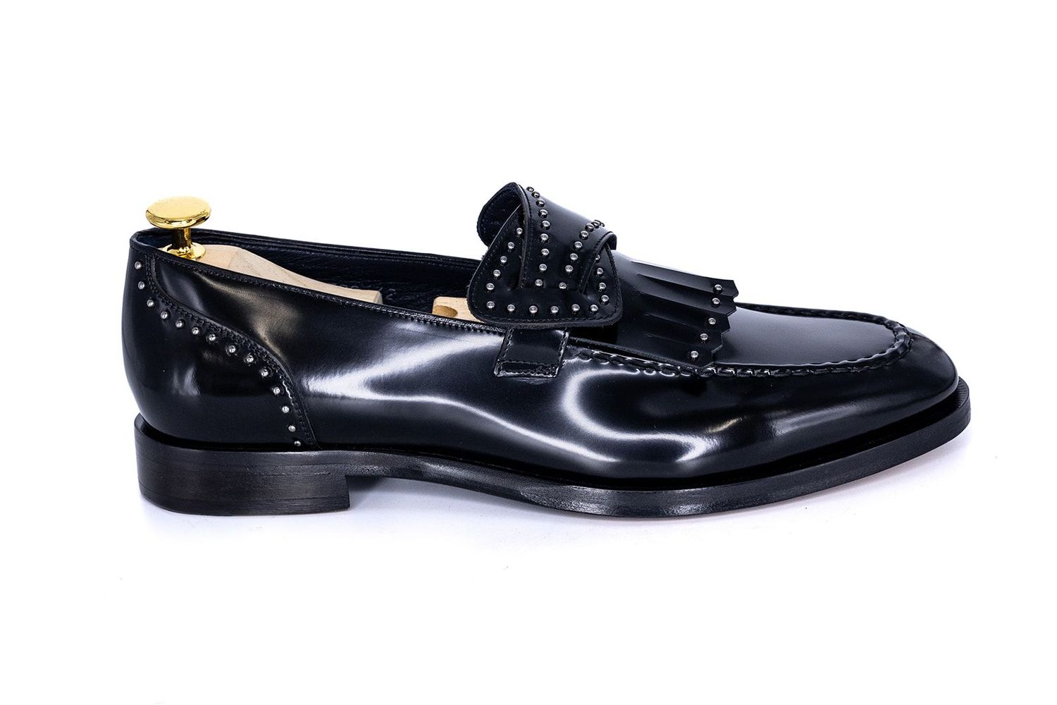 FLS Royalty Emperor Genuine leather Loafer(Black)