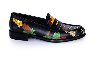 FLS Genuine Smooth Leather Handmade Royalty loafer(Napolitan)
