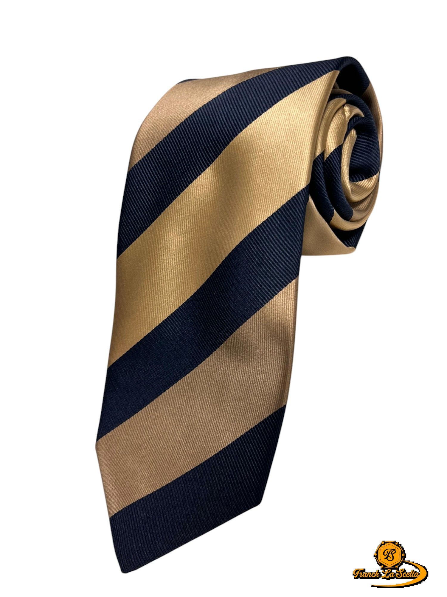 Franck La Scelta Handmade Italian Tie(Pin Stripe)