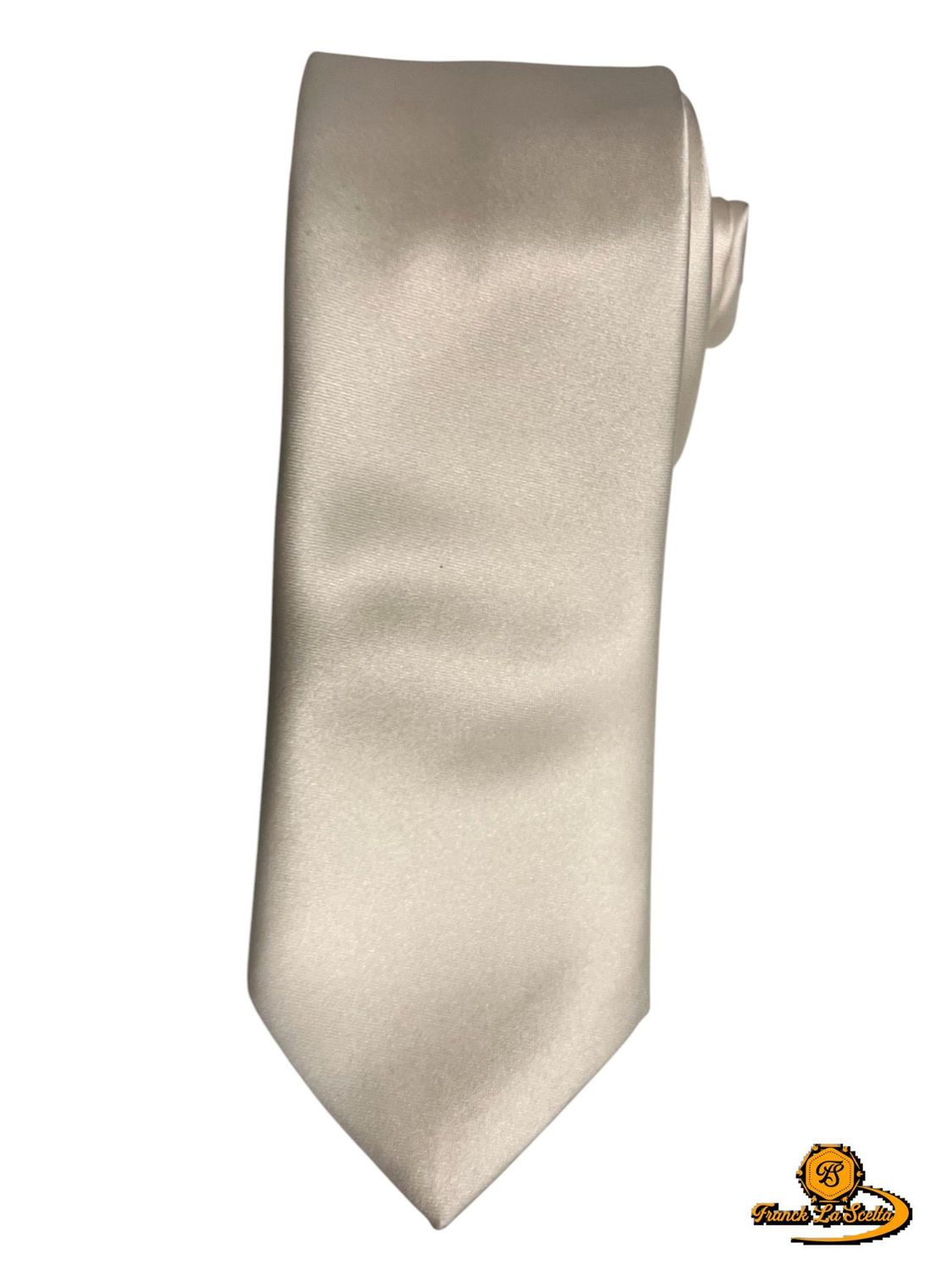 Franck La Scelta Handmade Italian Tie(Cream White)