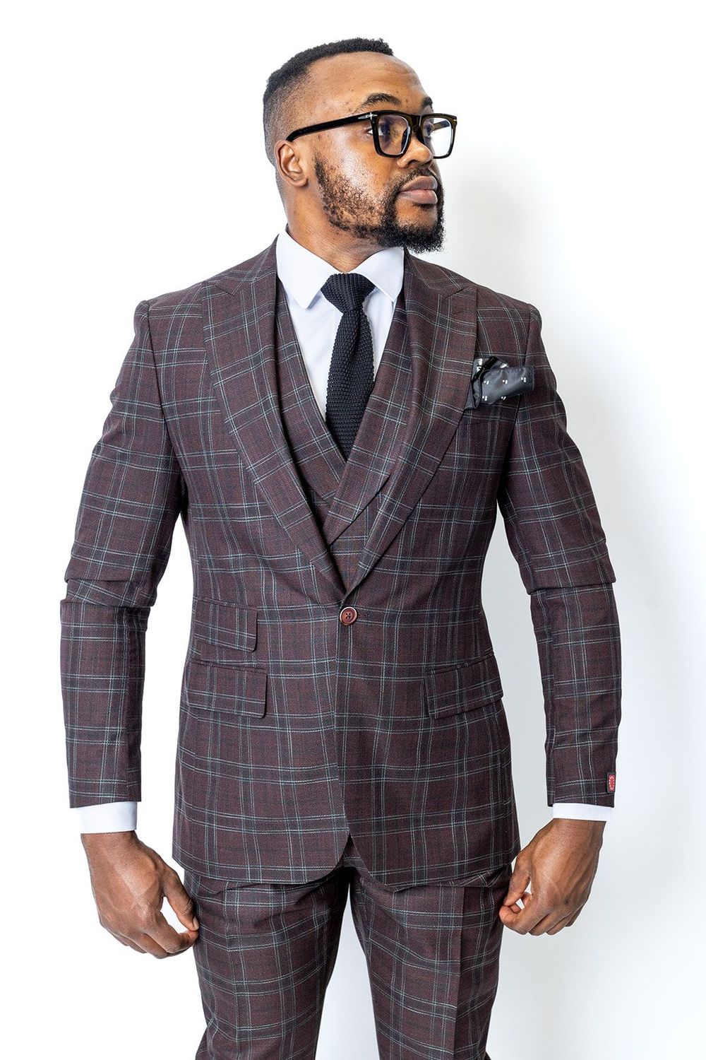 Franck La Scelta 100% Wool Tailored Made Ready-Wear Suite