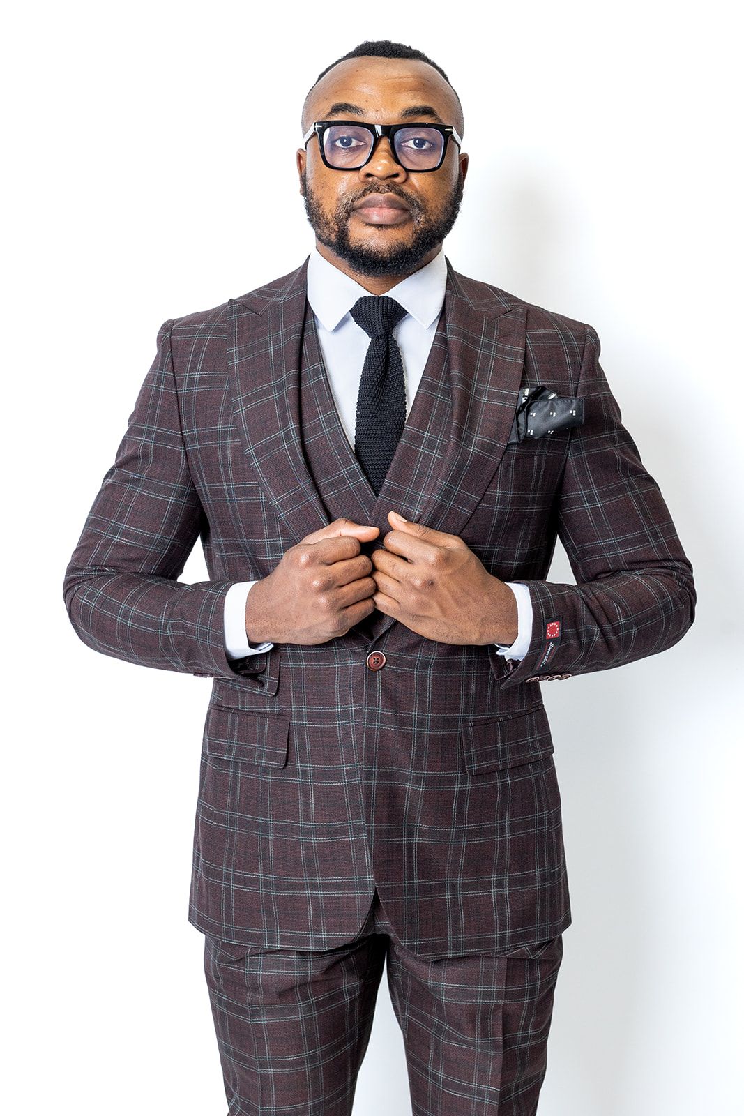 Franck La Scelta 100% Wool Tailored Made Ready-Wear Suite