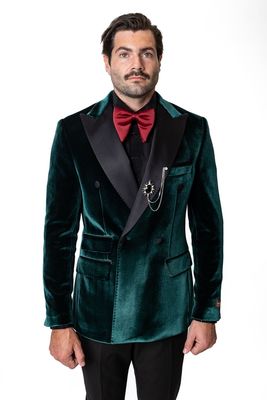 FLS ITALIAN VELOUR TUXEDO Ceremonial suit(Satin lapel)