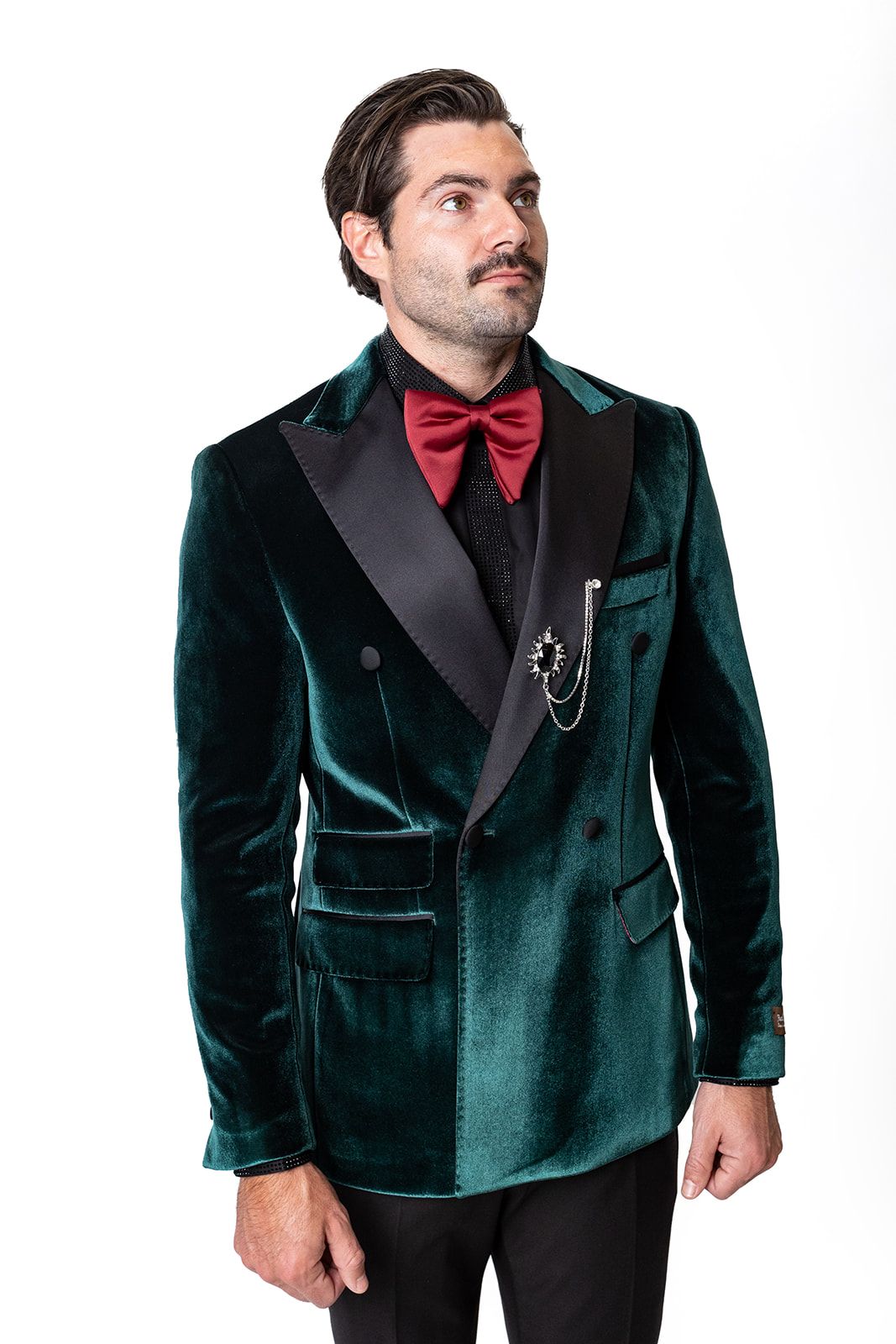 FLS ITALIAN VELOUR TUXEDO Ceremonial suit(Satin lapel)