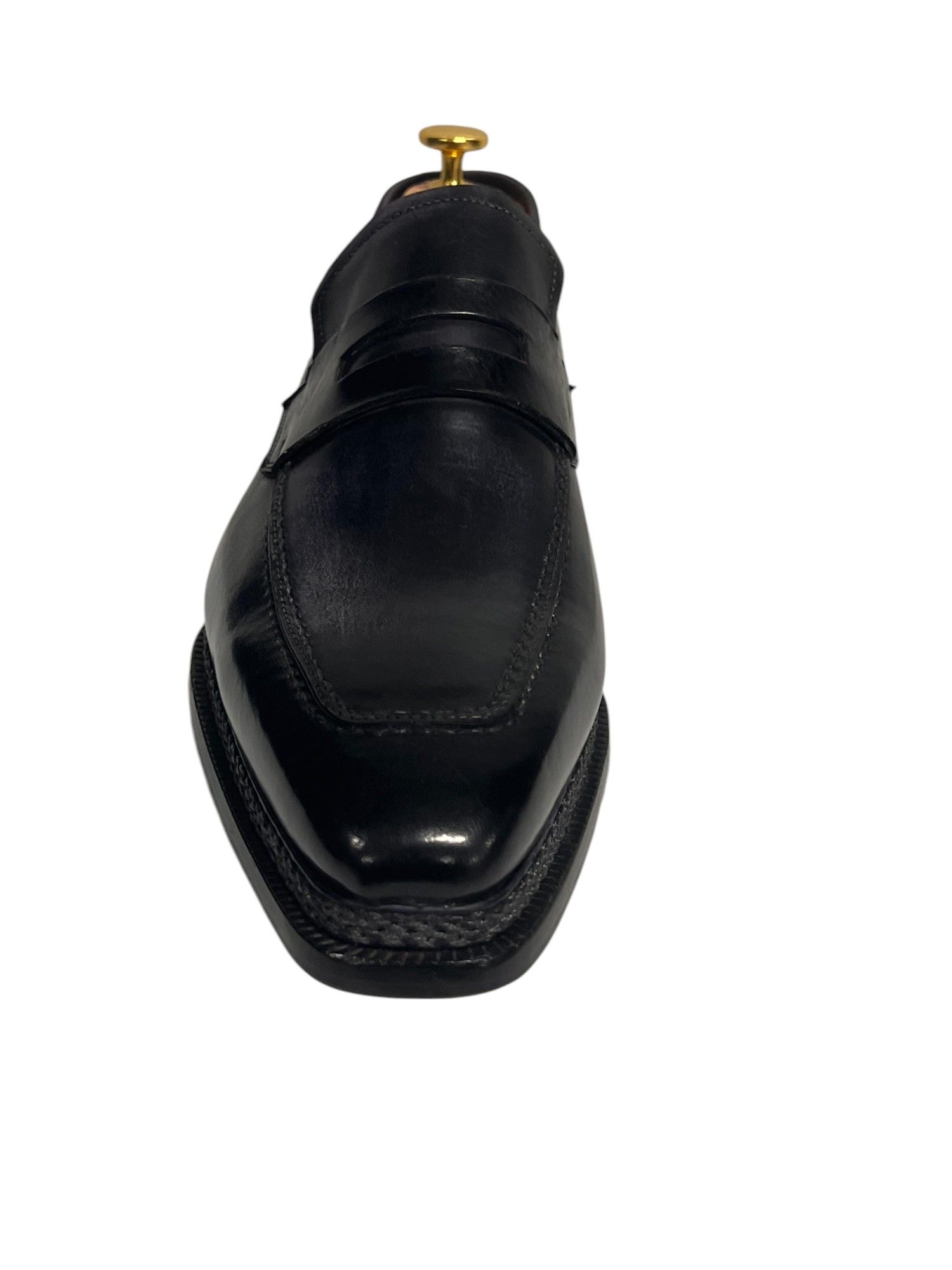 Franck La Scelta AN Italian Loafer Handmade (Genuine Leather) Black