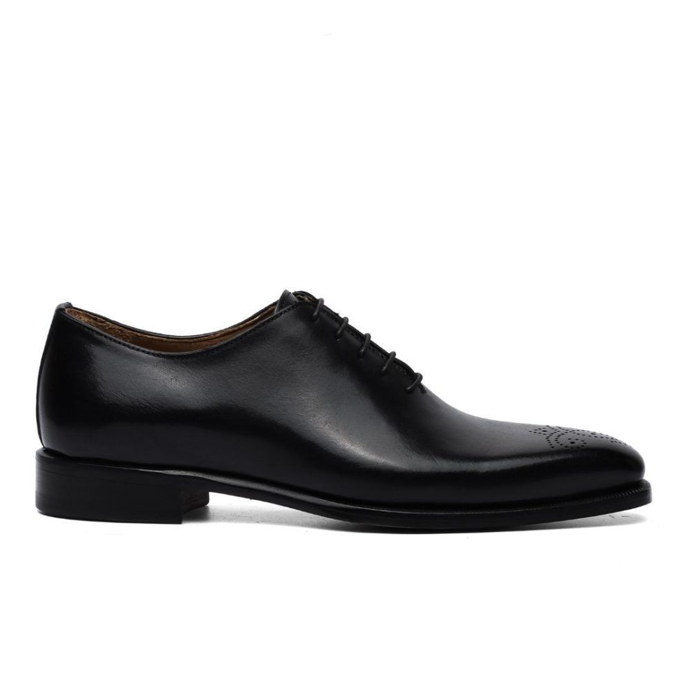 Franck La Scelta AN Oxford Handmade (Genuine Leather)-Black