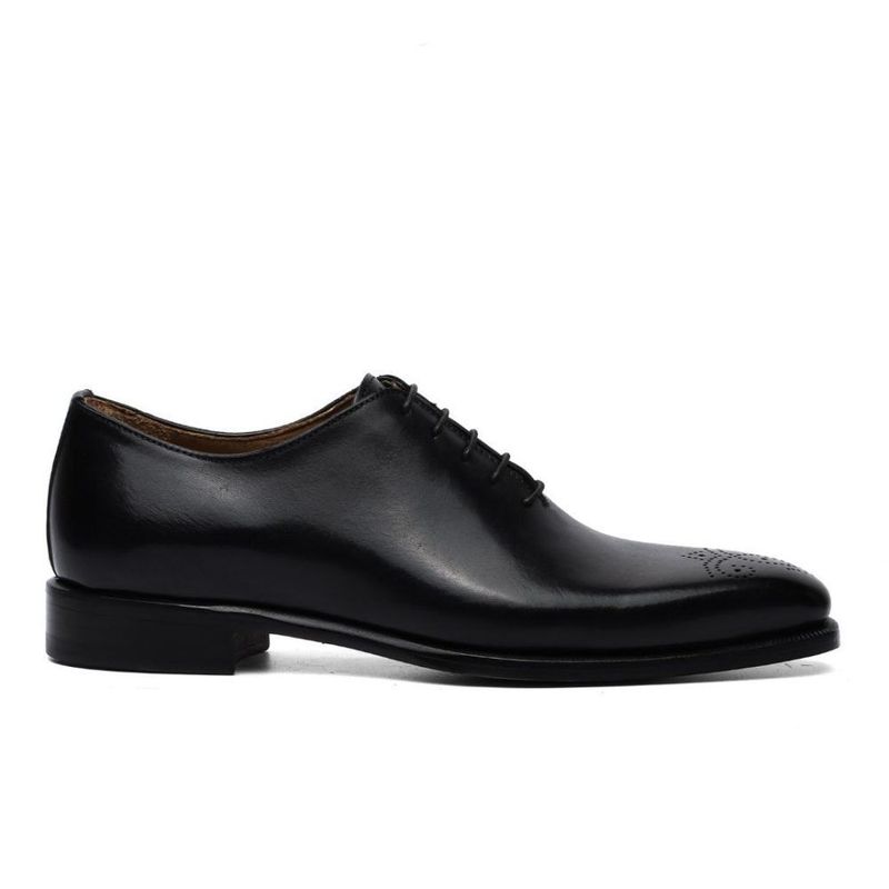 Franck La Scelta AN Oxford Handmade (Genuine Leather)-Black