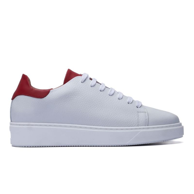 Franck La Scelta AN Low Sneakers Two-Tone Handmade Genuine Leather