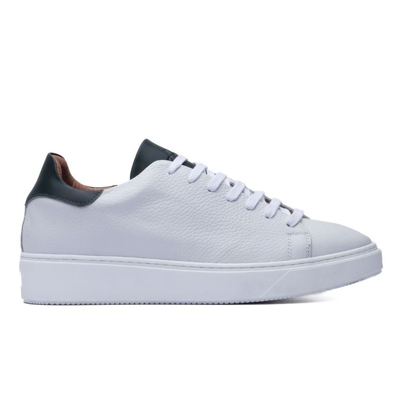 Franck La Scelta AN Low Sneakers Two-Tone Handmade Genuine Leather