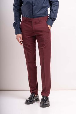 FRANCK LA SCELTA PANT BURGUNDY COLOR FRANCK LA SCELTA PANT BURGUNDY COLOR