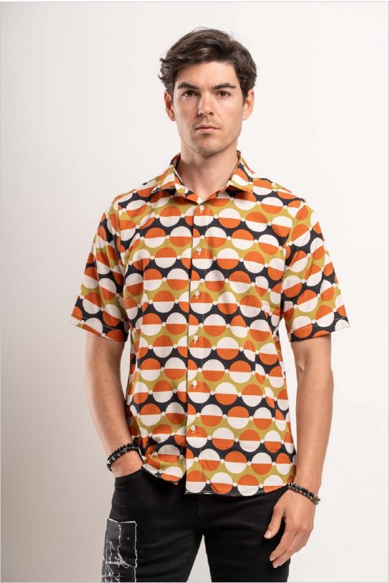 Franck La Scelta KM Italian Fantasy Short Sleeve Shirt