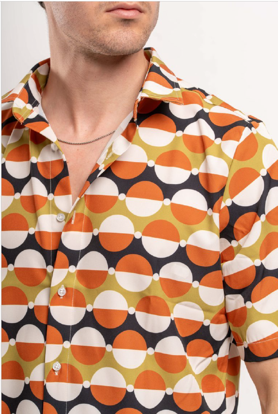 Franck La Scelta KM Italian Fantasy Short Sleeve Shirt