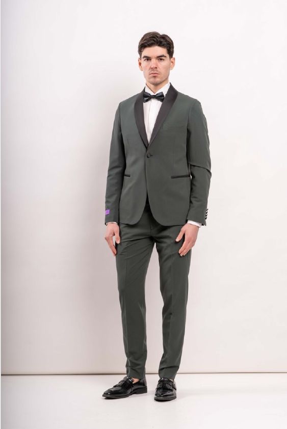 Franck La Scelta KM Custom Made Napolitano Tuxedo (Sartorial)