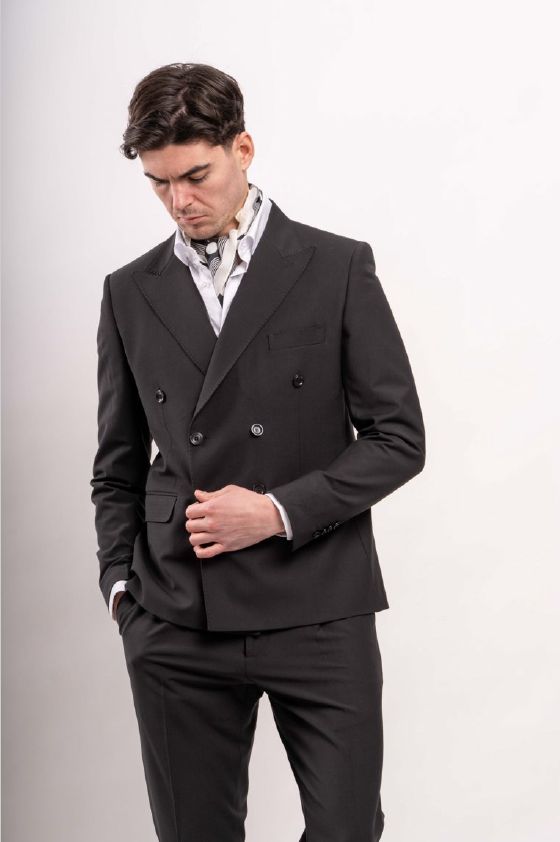 Franck La Scelta Classic Sartorial Napolitano Doable Breasted (Peak Lapel)