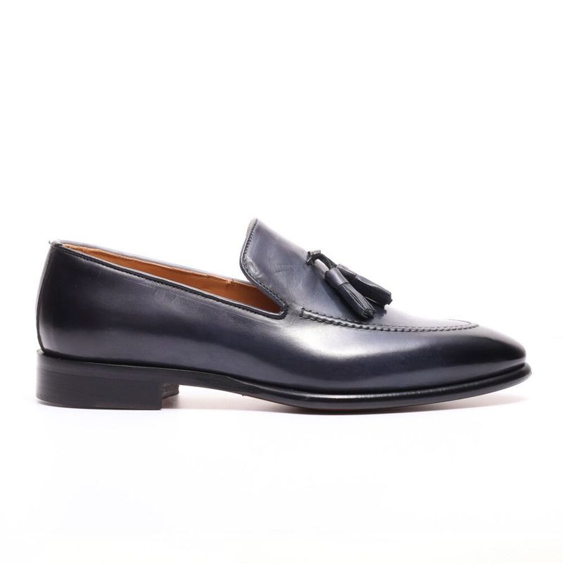 Franck La Scelta AN Italian Penny Loafer with Tassel (Genuine Leather)
