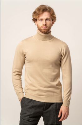 Franck La Scelta Italian Turtleneck – Beige Franck La Scelta Italian Turtleneck – Beige