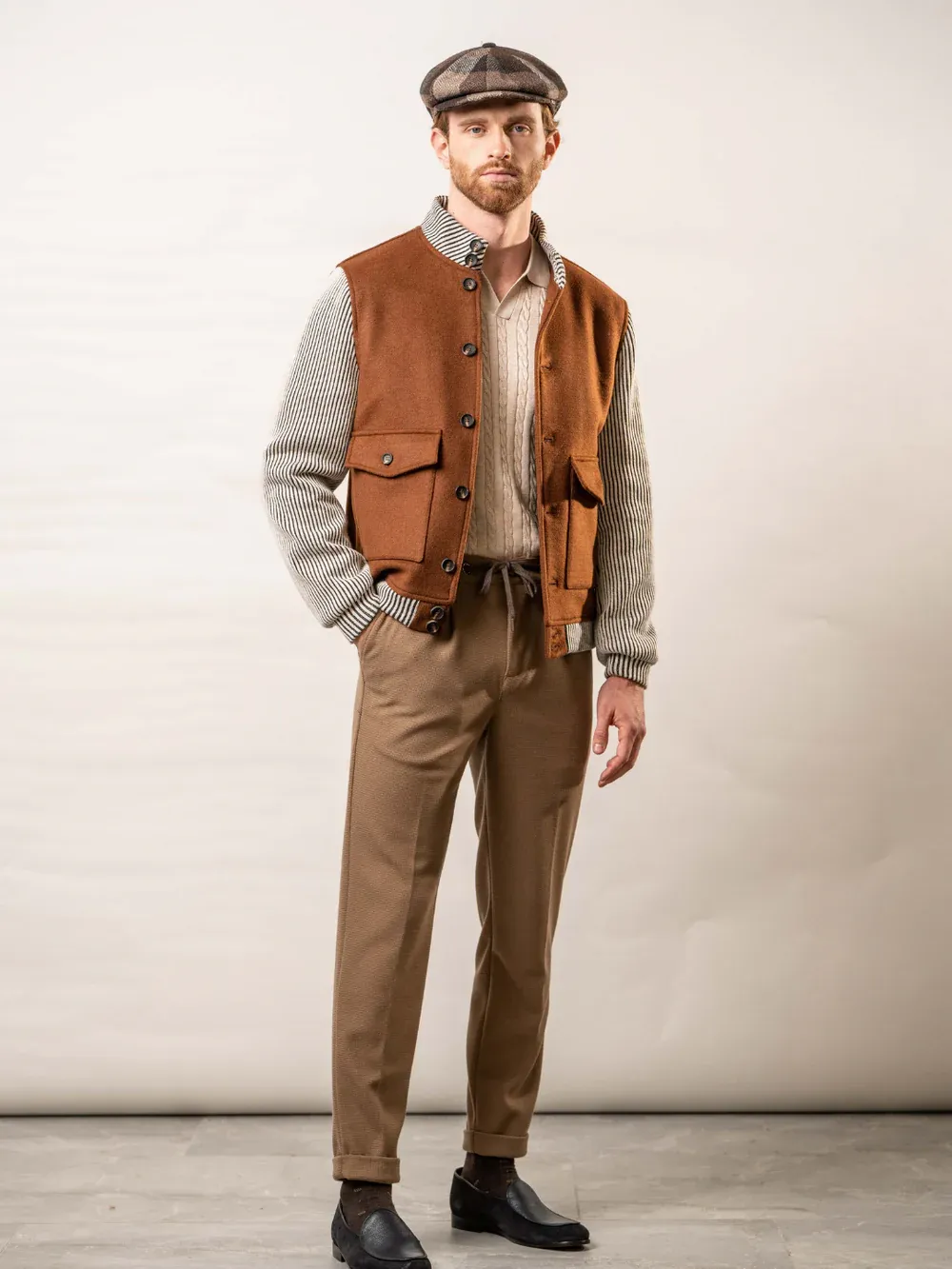 Franck La Scelta Made In Italy Wool Blend Jacket