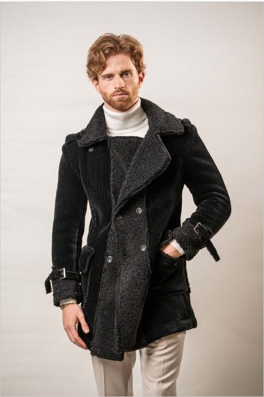 Franck La Scelta 100% Corduroy Jacket – Made in Bologna, Italy