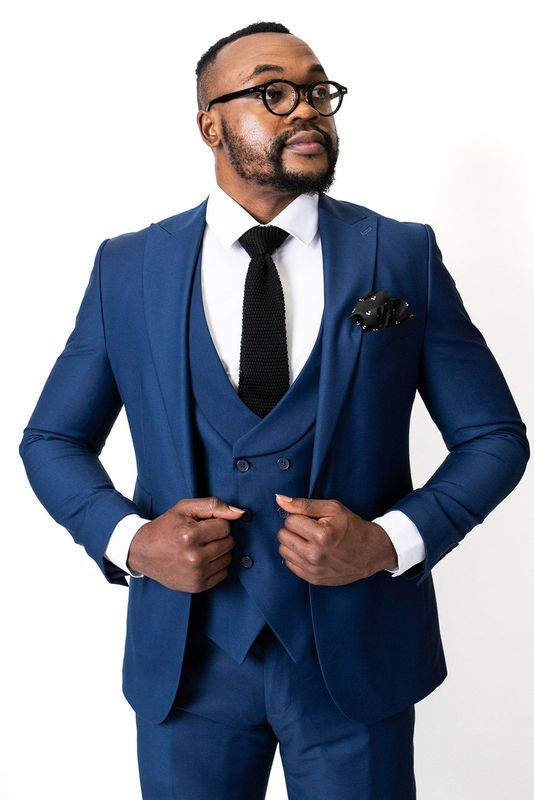 FLS 100% Wool custom Ready-Wear Suite (Blue)