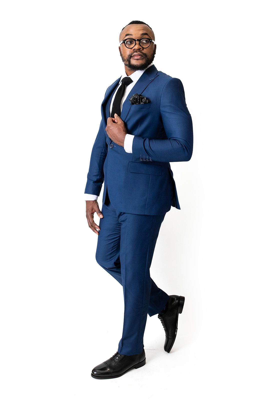 FLS 100% Wool custom Ready-Wear Suite (Blue)
