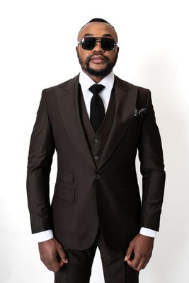 FLS 100% Wool custom Ready-Wear Suite (Coffee Brown)