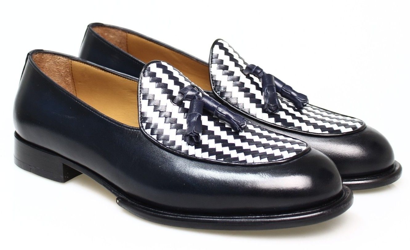 Franck La Scelta – Handmade Italian Genuine Calf Leather Tassel Loafer