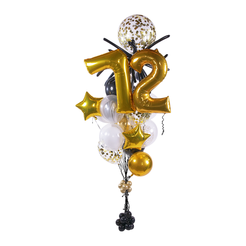 "Pick A Number" Balloon Bouquet