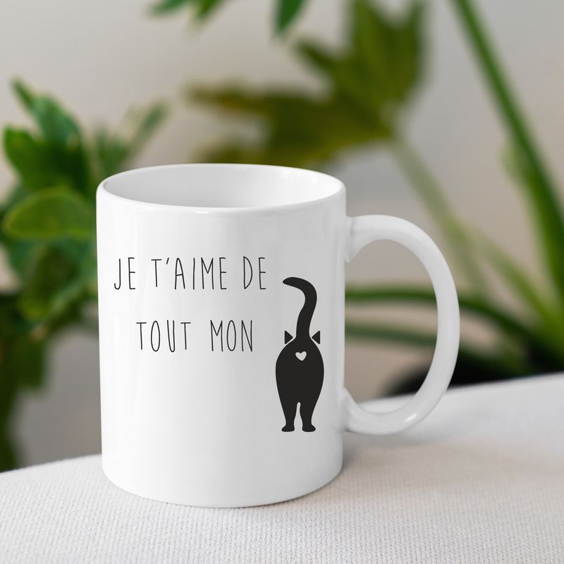 Mug CHAT COEUR