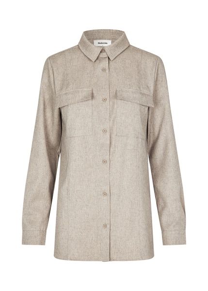KalemMD Shirt, Size: XS, Colour: Beige Melange