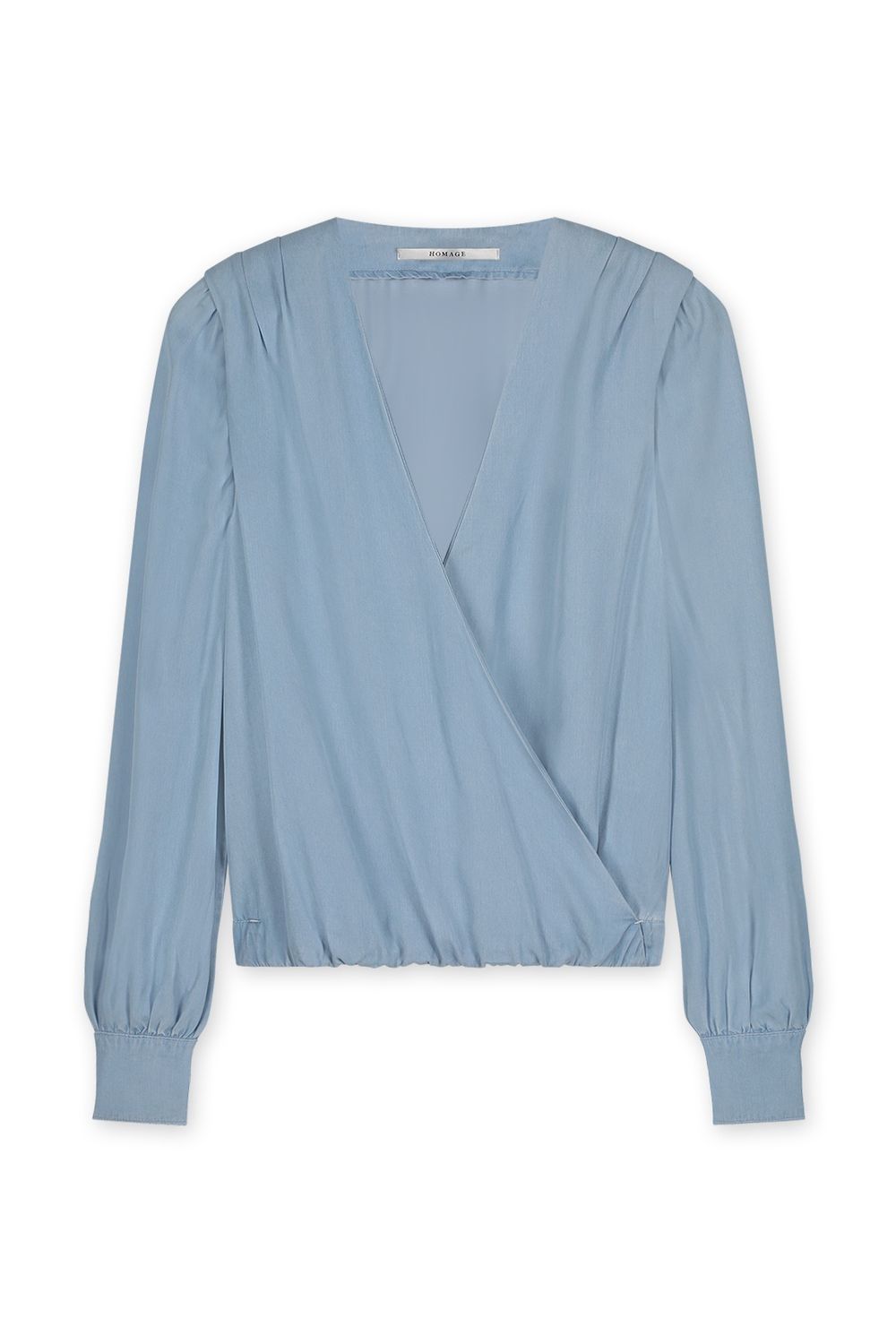 Flowy Cross Over Blouse