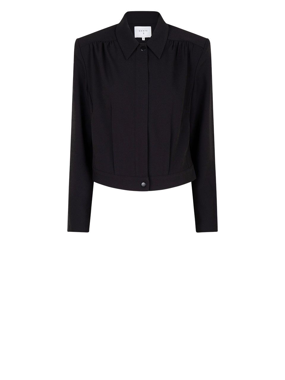D6Famke Cropped Jacket black