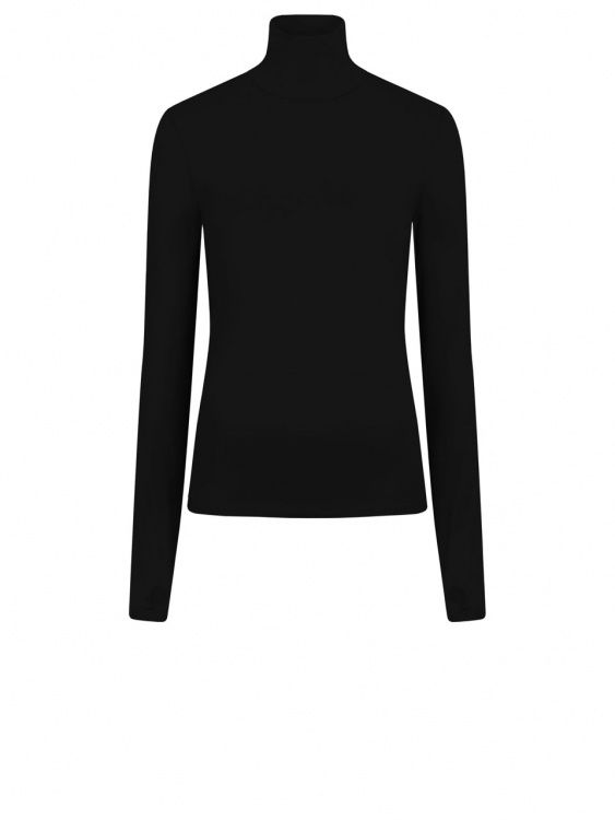 Rook high collar top