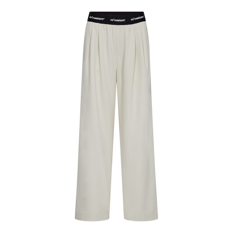 AminaCC  Logo Pant Bone