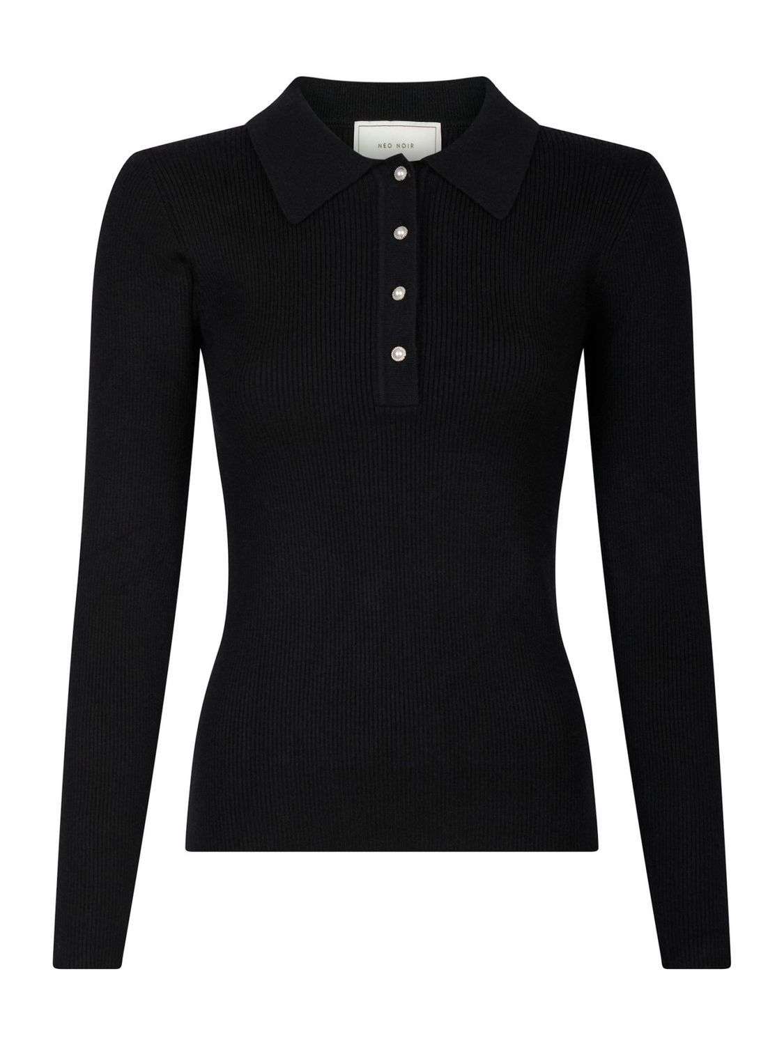 Panama Knit Black