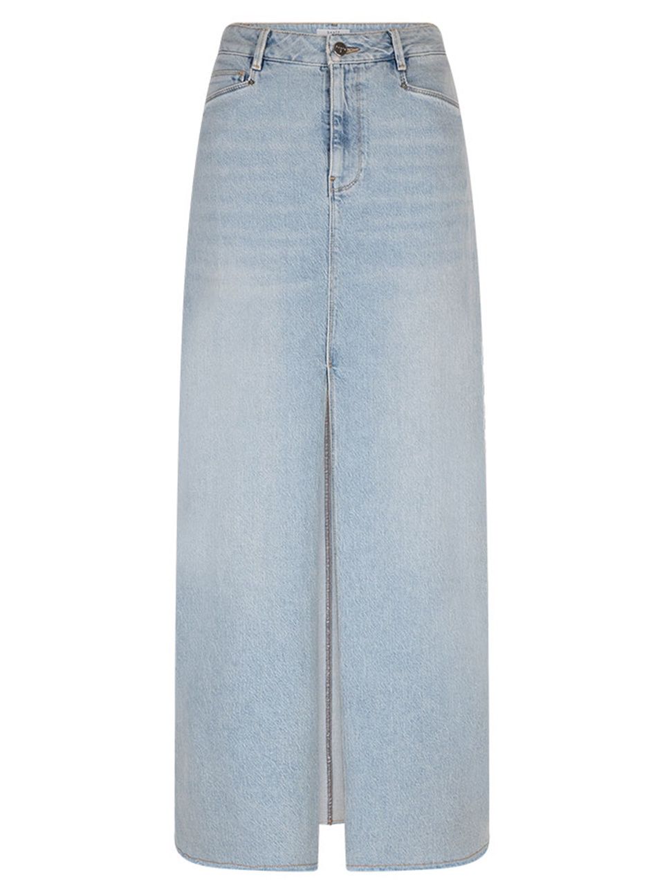 Feral Denim Maxi Skirt