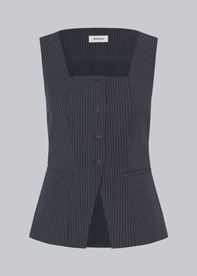 MathildeMD Top Navy Sky