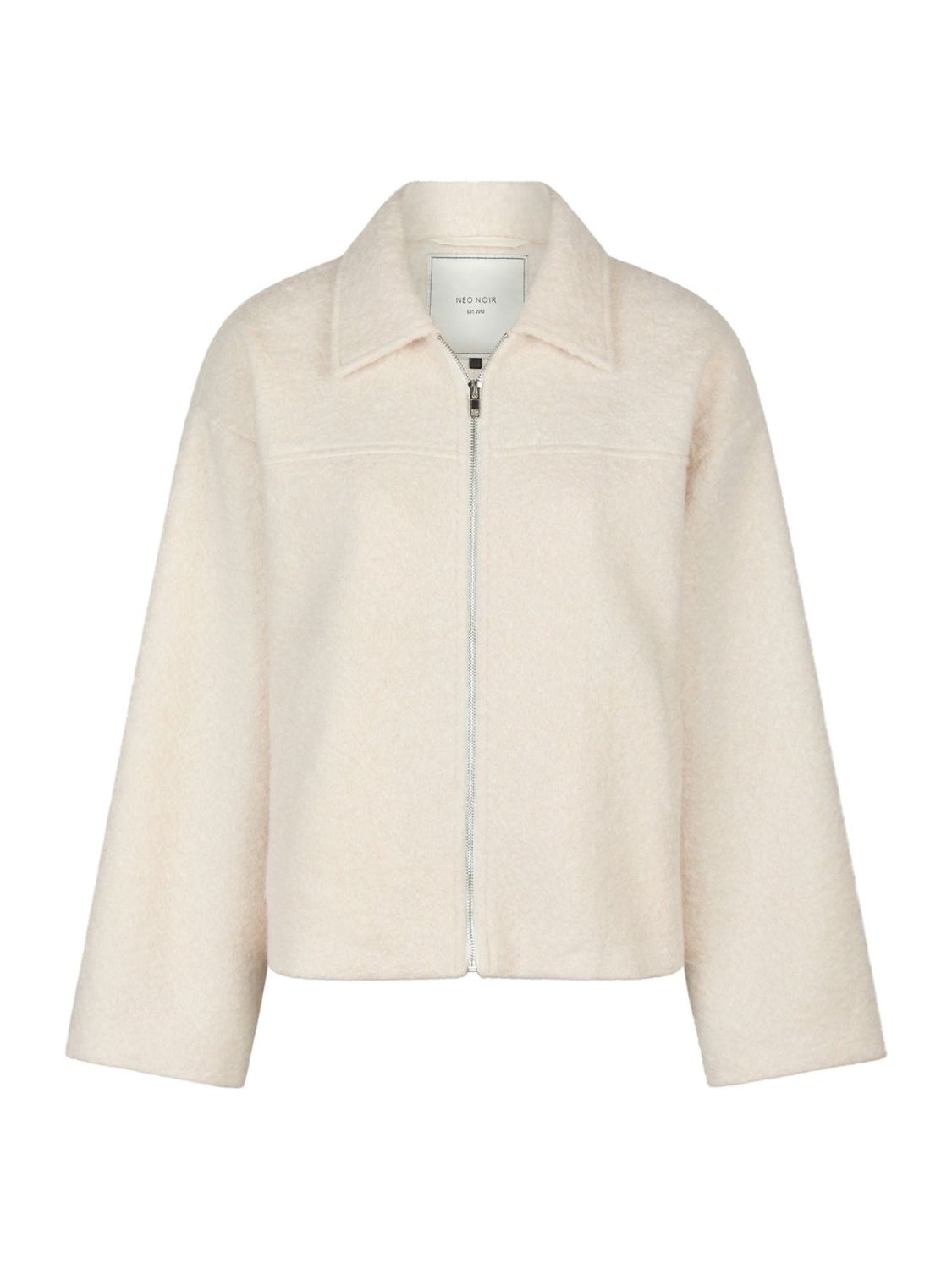 Titan Soft Boucle Jacket Off White