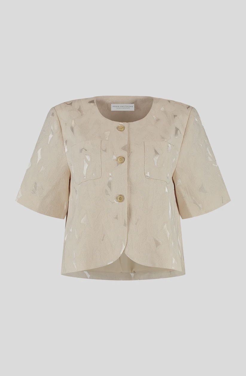 Silver Jacket Off White