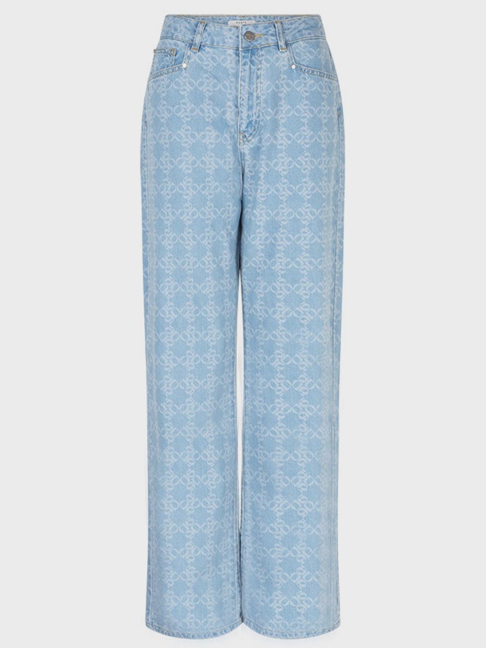 Nuit Wideleg Monogram Jeans