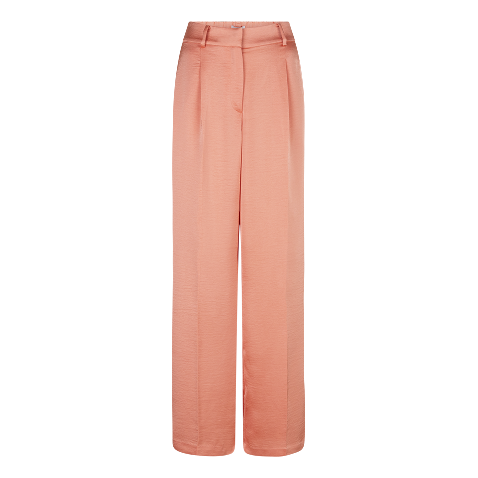Jules Satin Pants Radiant Apricot