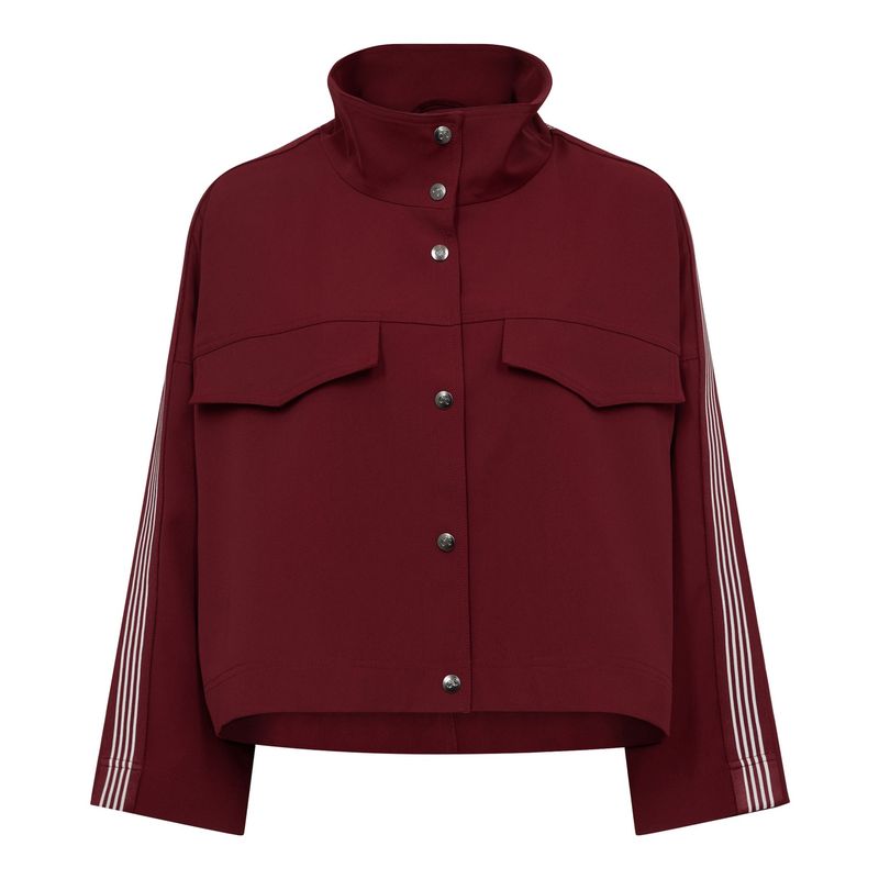 AmiraCC Box Jacket Burgundy