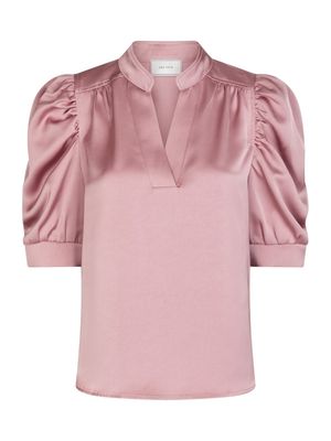 Roella Sateen Blouse Evening Rose