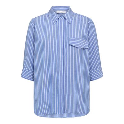 TeaCC Stripe Shirt Blue